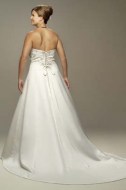 Bridget wedding dress - back -Size 14